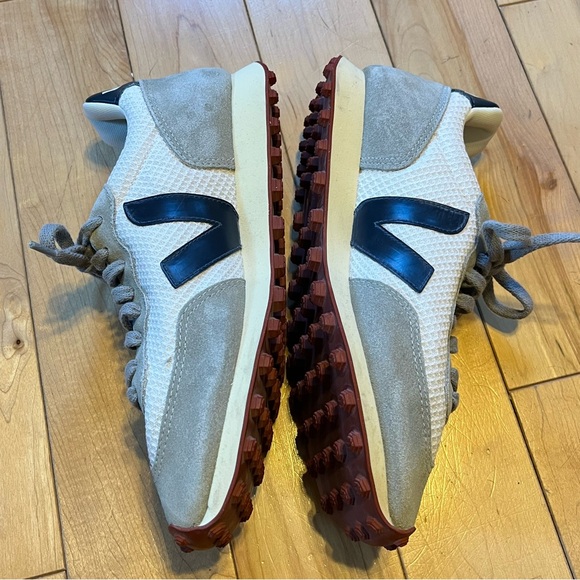 Veja Rio Branco Alveomesh Gravel Nautico Sneakers gray navy white size eight (8) - Picture 3 of 10